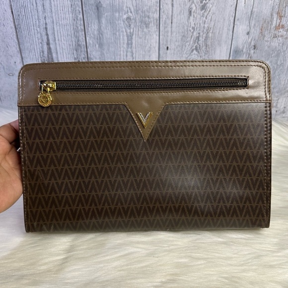 VALENTINO mario patent leather clutch bag - Picture 3 of 17